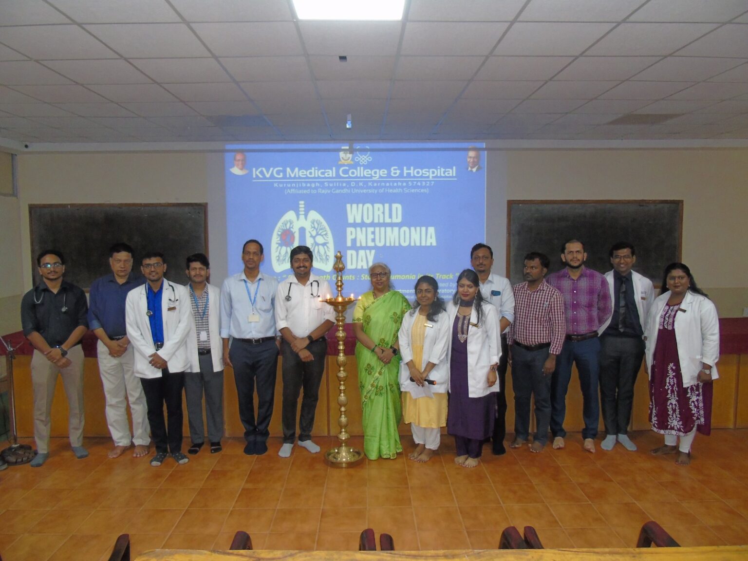 KVGMCH Celebrated World Pneumonia Day on 13112024 KVG Medical